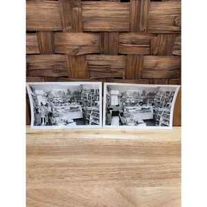 Stunning Antique 1930’s Grocery Store Black & White